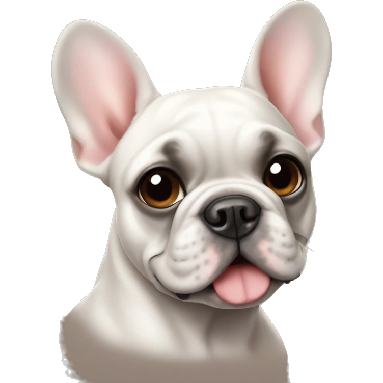 Cutie French bulldog  emoji