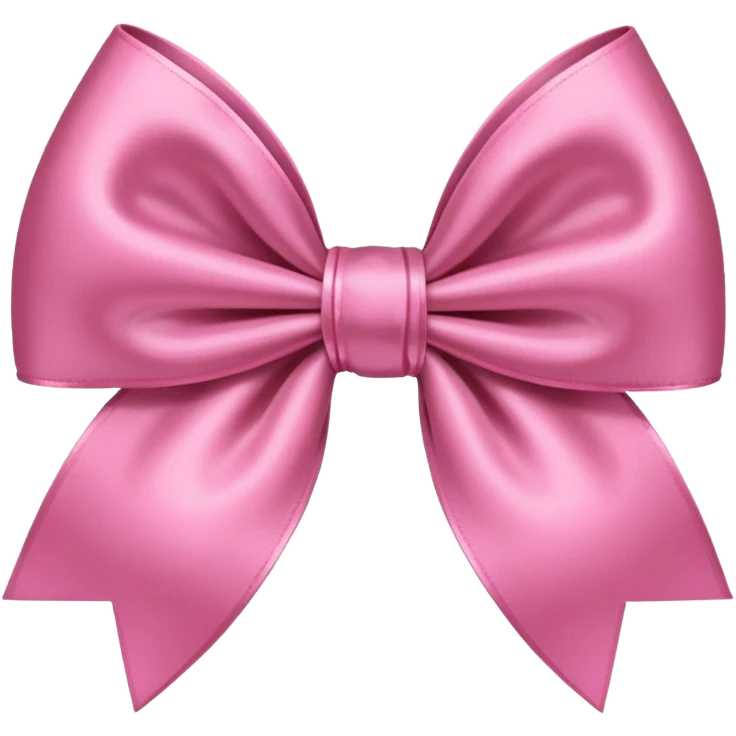 Pink bow emoji