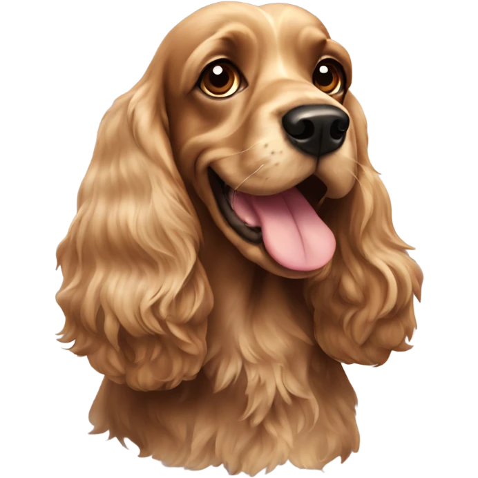Cocker spaniel emoji