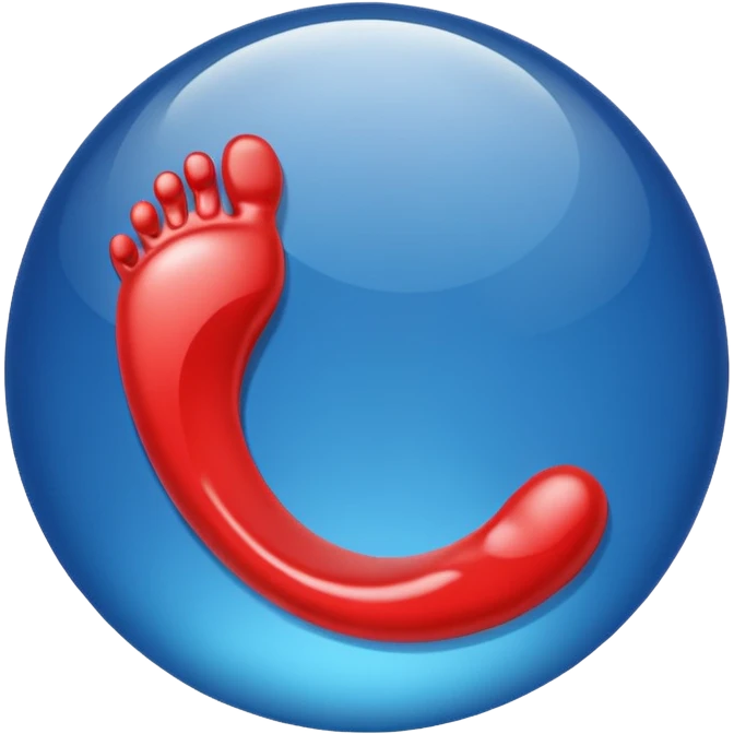 a text message bubble thats says "footjob?" emoji
