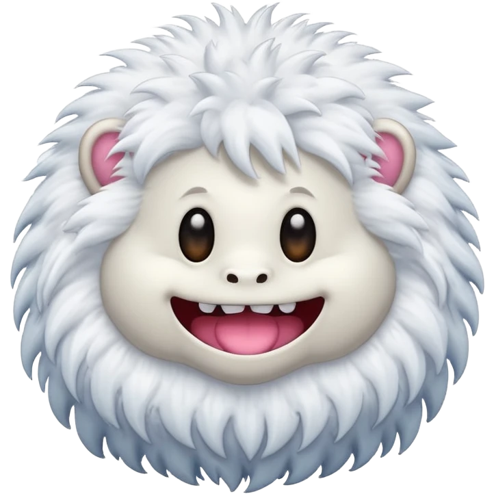 white monster emoji emoji