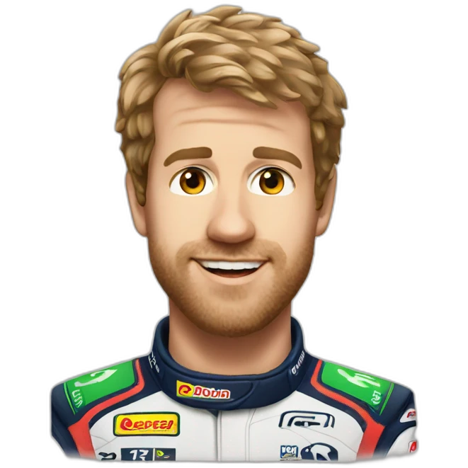 Sebastian Vettel emoji