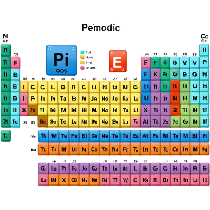 periodic table emoji