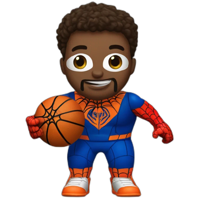 Spiderman new york knicks emoji