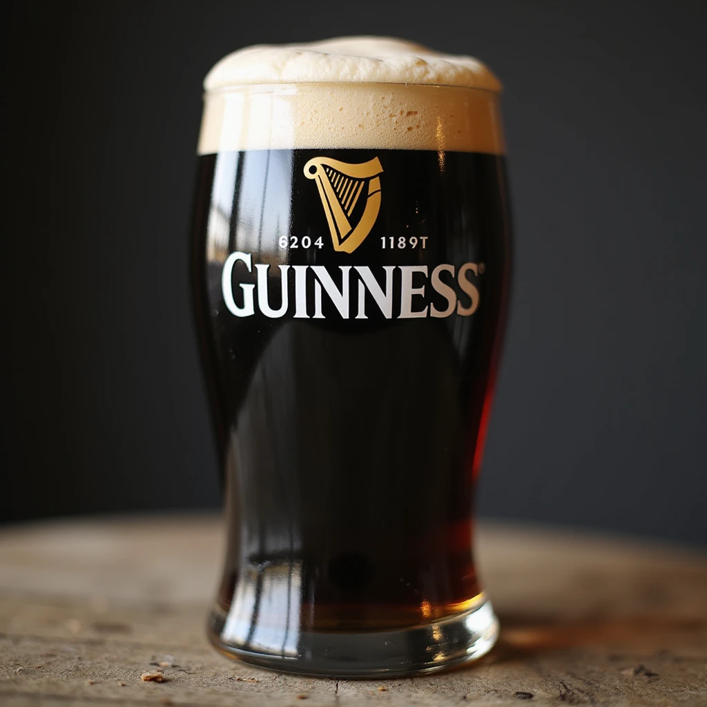 an empty Guinness tankard, realistic glass, no beer inside, clear background emoji