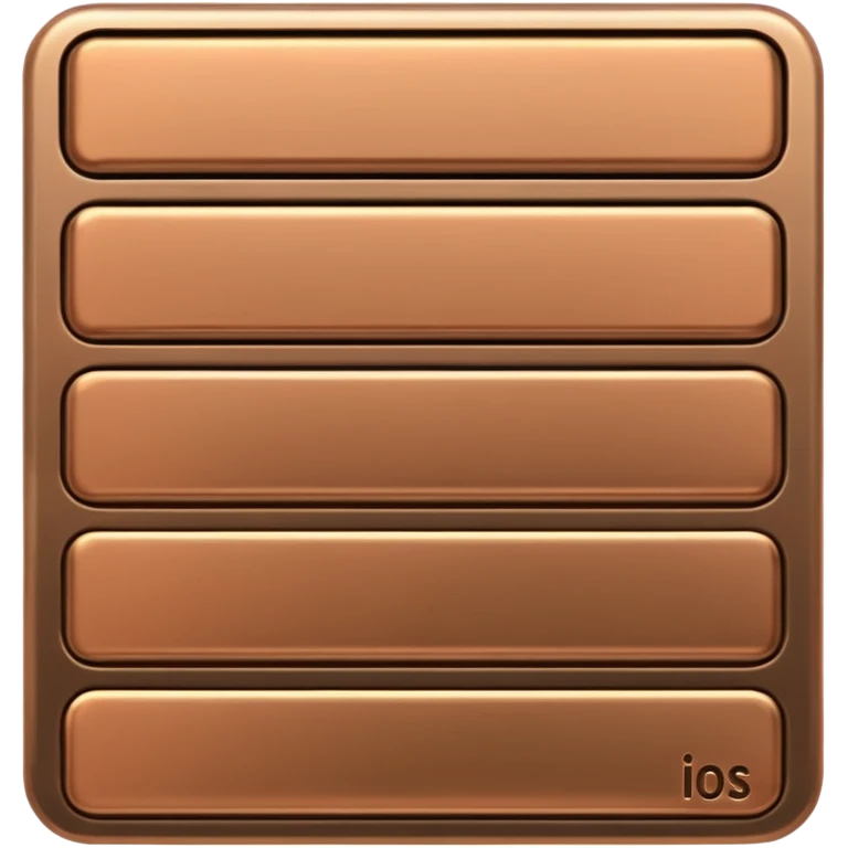 bronze bars, bronze text emoji