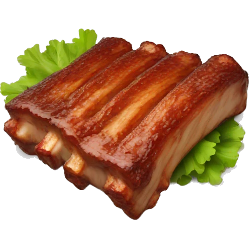 Spare ribs emoji