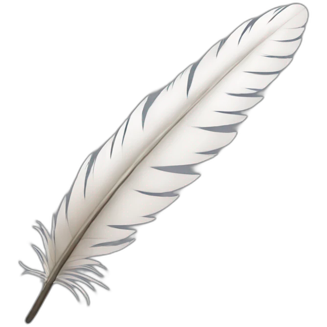 Vilen feather emoji