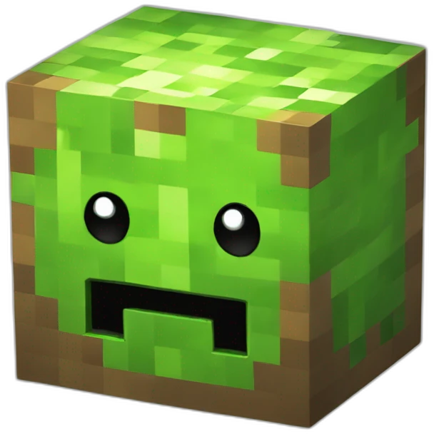 Minecraft slime emoji