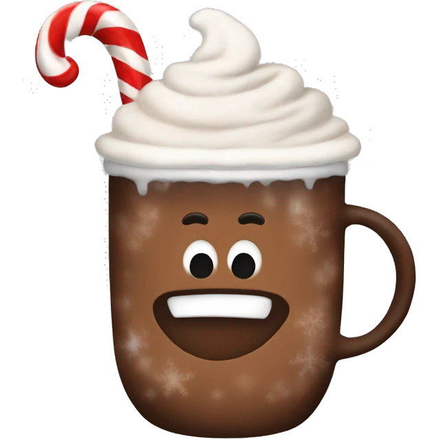 Christmas hot cocoa  emoji