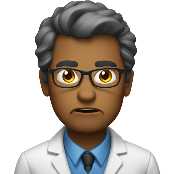 Angry teacher  emoji