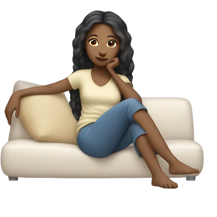 chill girl emoji