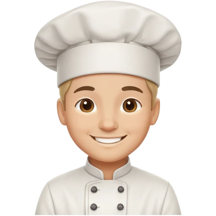 smiling chef with chef hat emoji