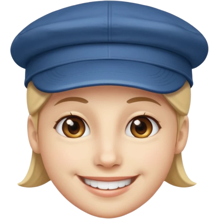 👌😁🧢 Combine these emojis and please, no body, just the head. emoji