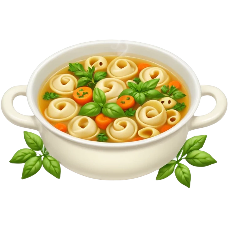 tortellini soup emoji