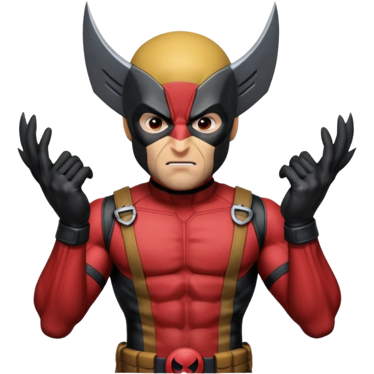 Wolverine from Deadpool & Wolverine movie emoji