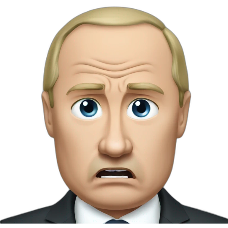 Angry Putin emoji