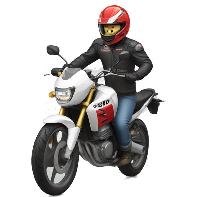 Moto Honda  emoji
