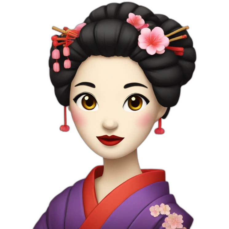 Geisha emoji