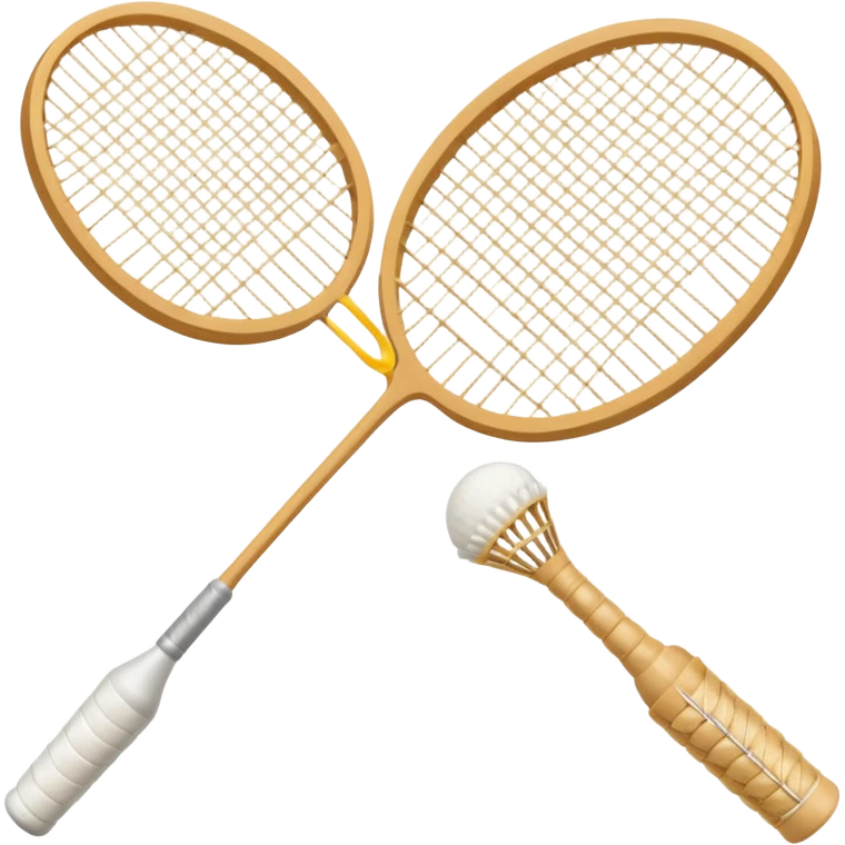 badminton shuttle made of wheat emoji