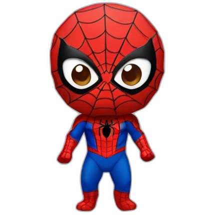 A spider man bear emoji