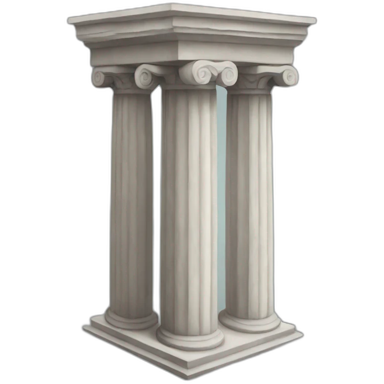 Greek column emoji