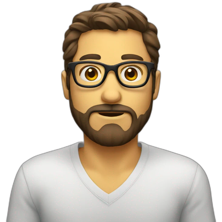 EDITOR CON GAFAS emoji