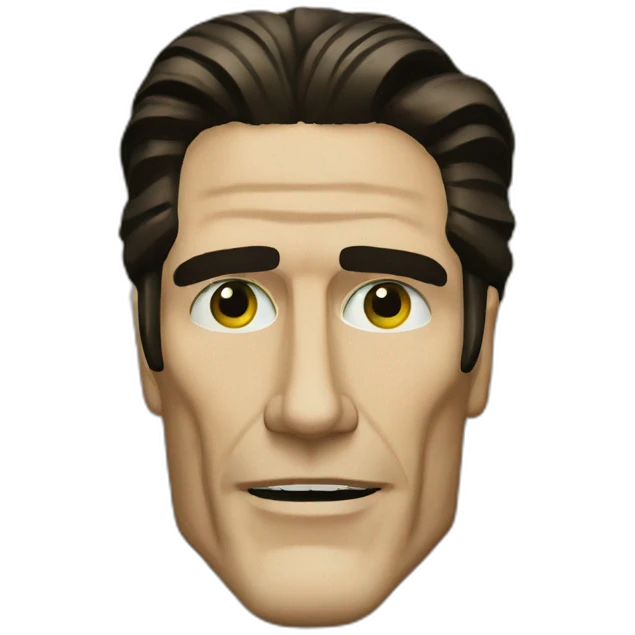 sigma face patrick bateman emoji