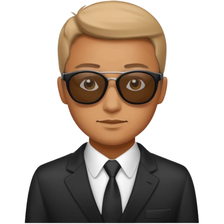 spy wearing sunglasses emoji