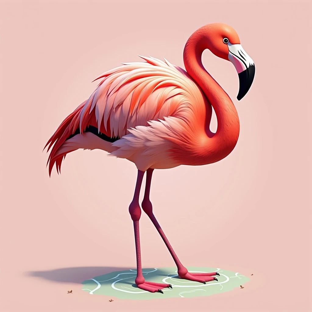 flamingo emoji