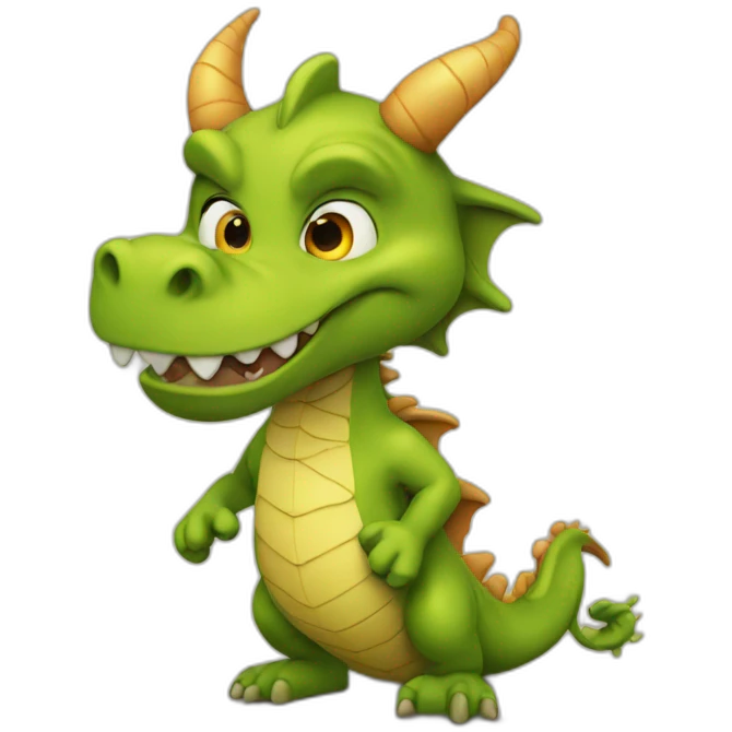 Cal the dragon emoji
