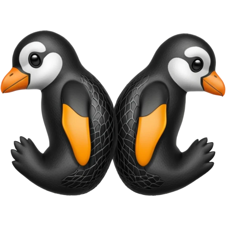 Penguin feet emoji