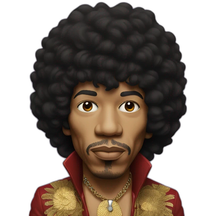 jimi hendrix emoji
