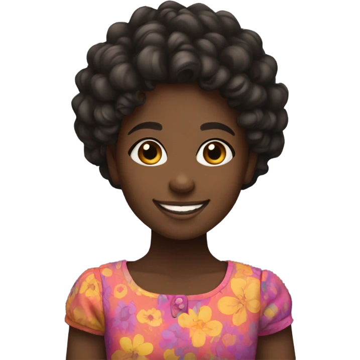 Black girl  emoji
