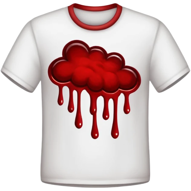 Blood stains clothes emoji