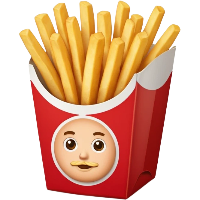 Kfc French fries emoji
