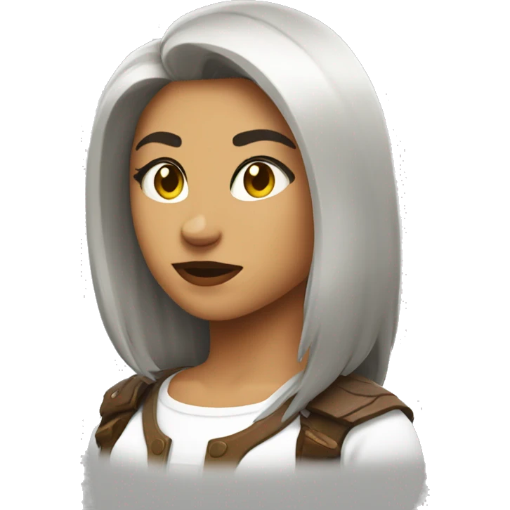 Alfa she Wolf Brigitte emoji