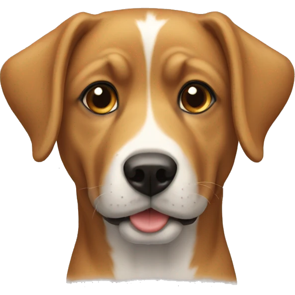 Un chien  emoji