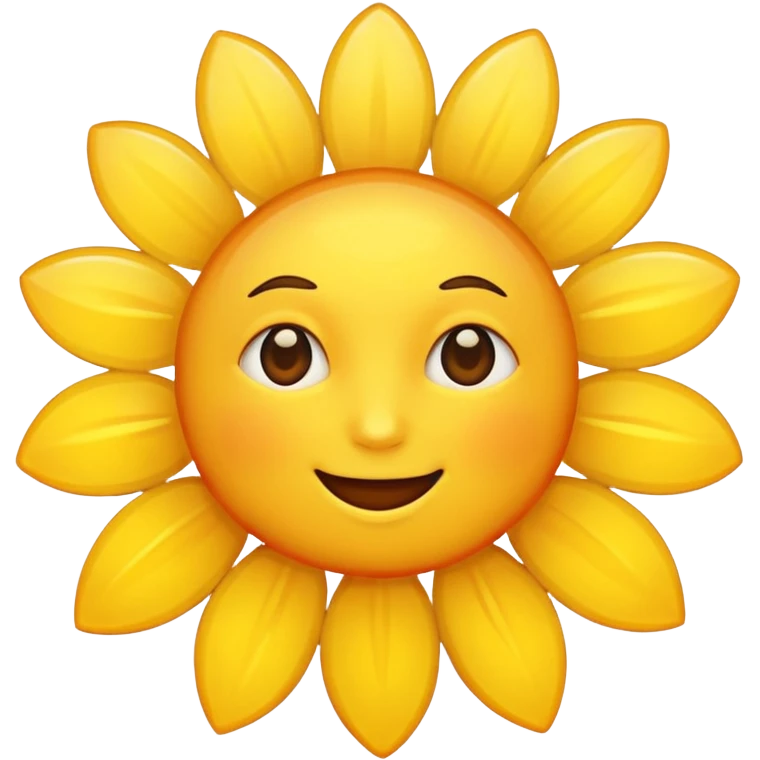 make sunshine emoji