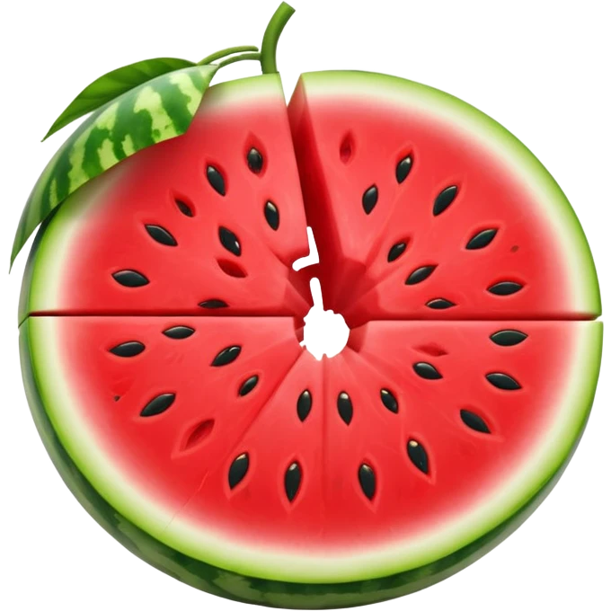 watermelon with a bite taken out emoji