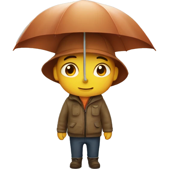 Rainy autumn day  emoji