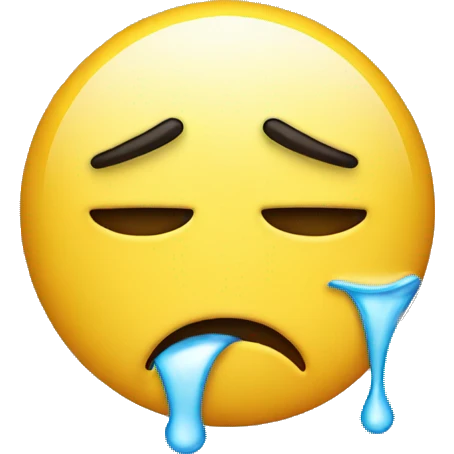 sick emoji crying emoji