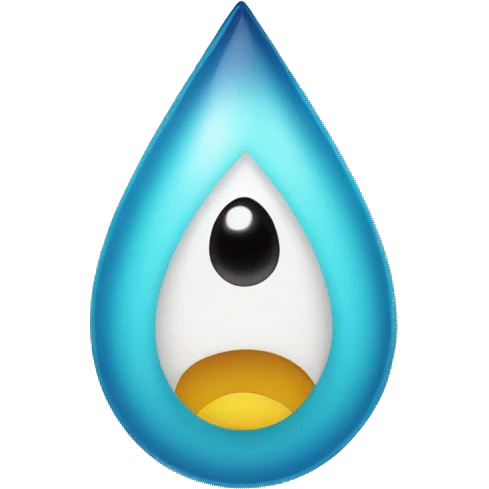 teardrop emoji