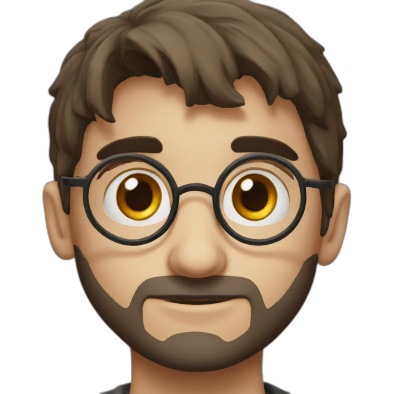harry potter crosseyed emoji