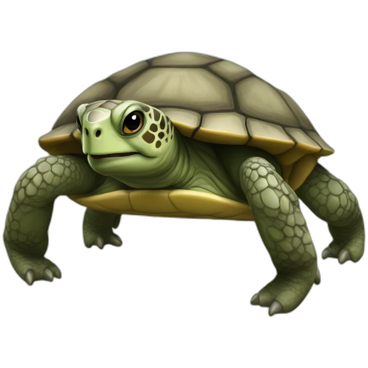 Caca tortue emoji