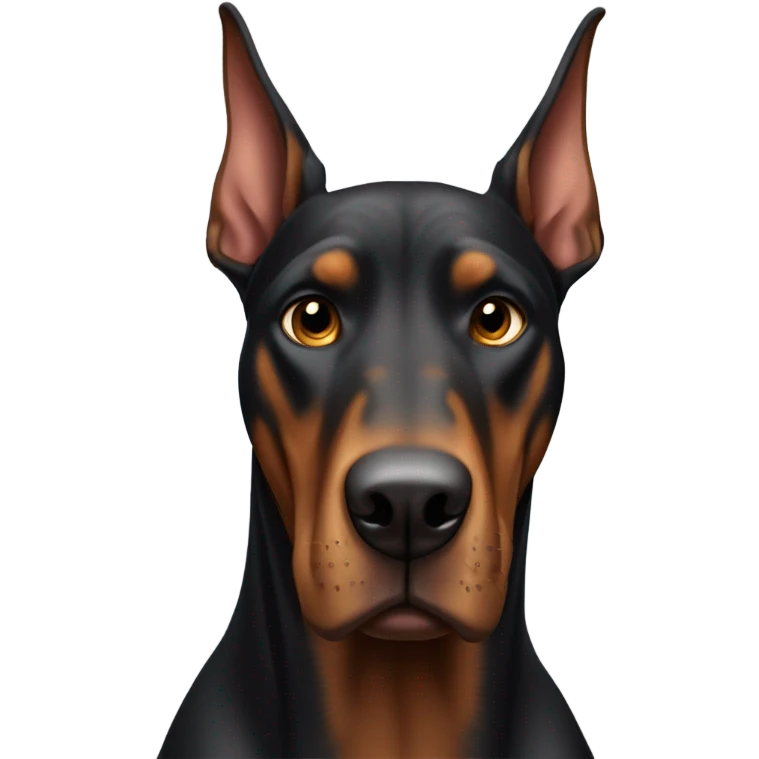 Angry Doberman  emoji