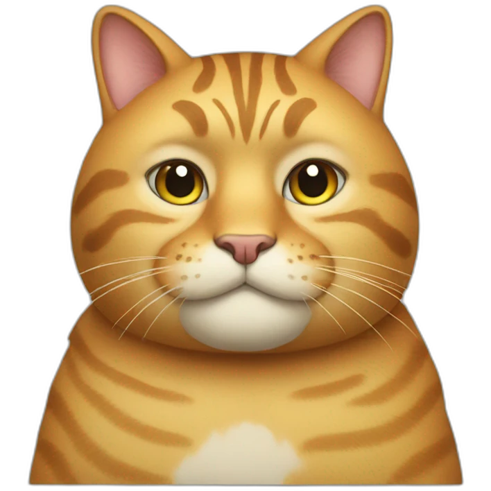 Big fat cat emoji