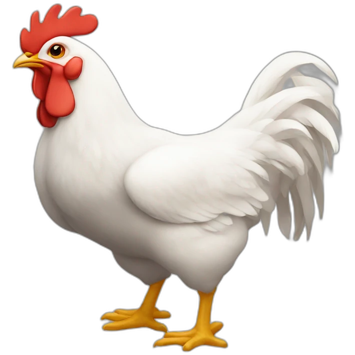 Chicken trainers emoji