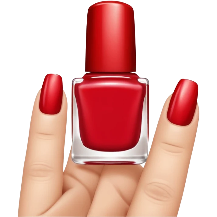 Emoji like this 💅🏾 but with cherry red nail polish  emoji