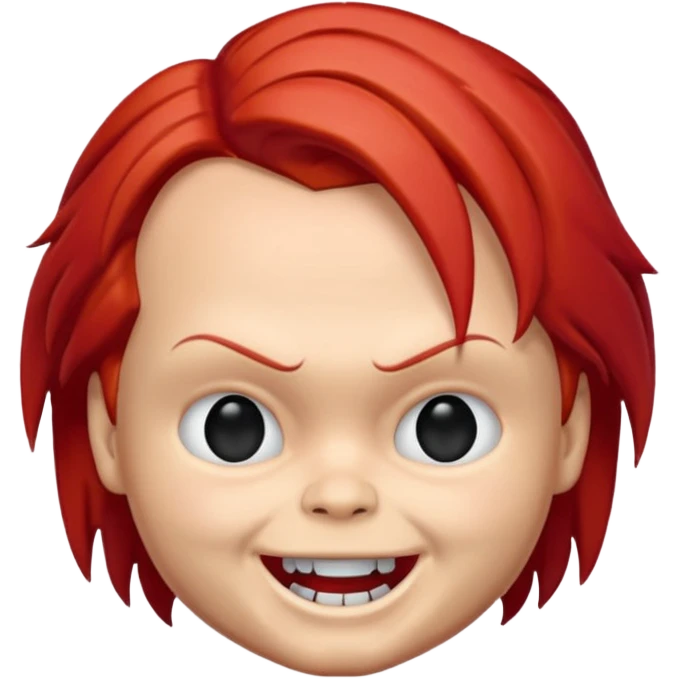 Un emojin de chuky emoji